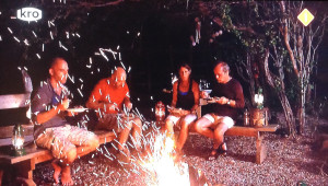 De vonken spatten ervan af.